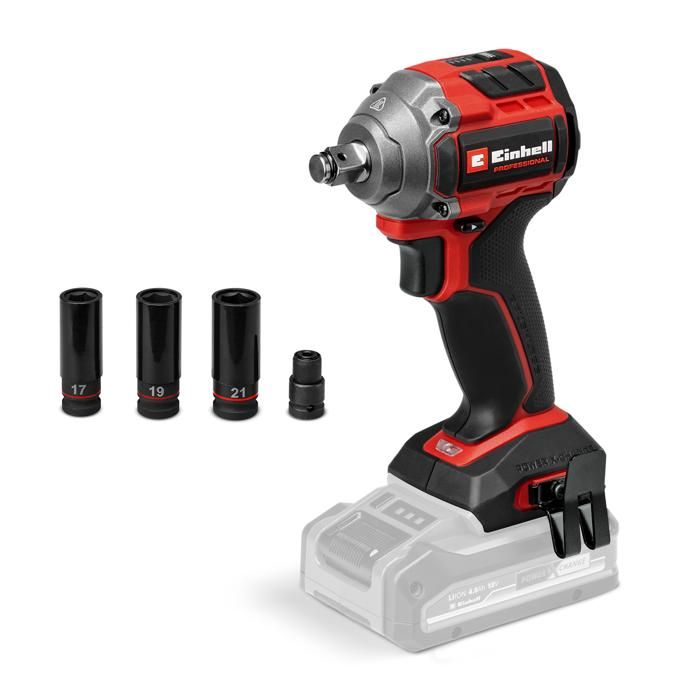Einhell Professional Boulonneuse Compact sans fil TP-CW 18/260-C Li BL Solo PXC (18V 260 Nm) Livré sans Batterie ni Chargeur