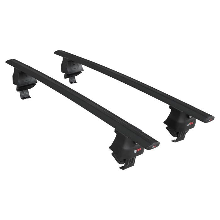 Compatible Avec Citroen Berlingo 3  K9  2023-2025 HOOK Model Barres De Toit Railing Porte Bagages De Voiture Noir Aluminium 2 Barres