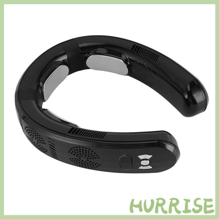 Garosa Ventilateur de cou portable Portable Neck Air Conditioner Cooling Fan For Outdoor electromenager ventilateur Bleu Noir - Garosa