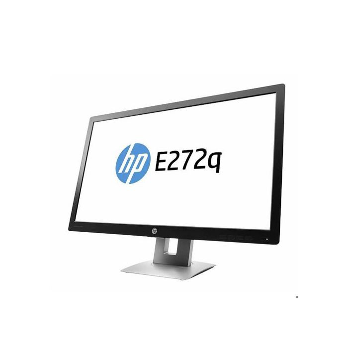 Moniteur HP EliteDisplay E272Q 27 Pouces LED IPS 2560x1440 2K Etat correct reconditionne - Hewlett packard