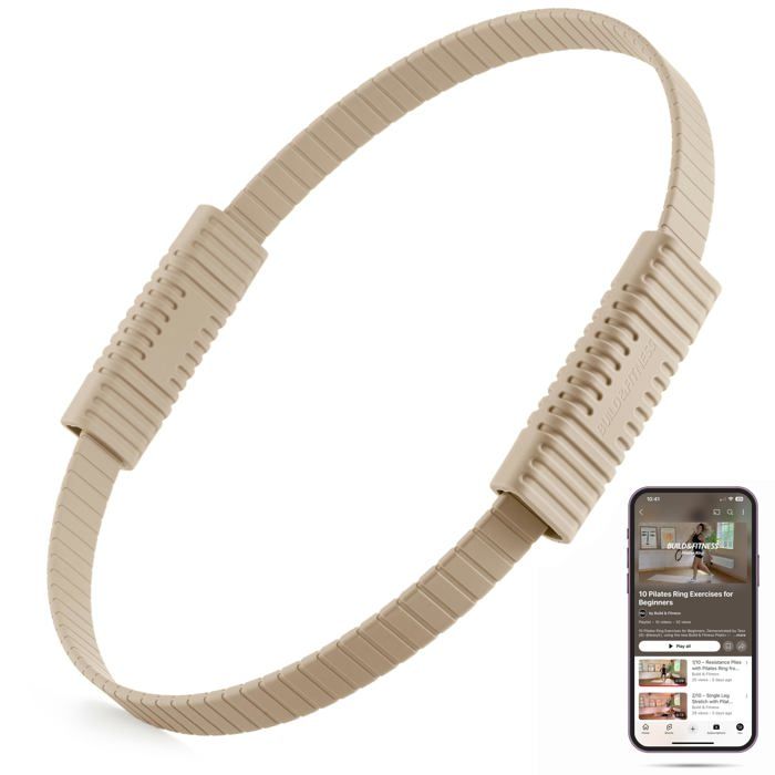 Anneau de Pilates Magic Circle de 14 pouces pour travailler les cuisses les abdominaux et les bras – léger et durable.