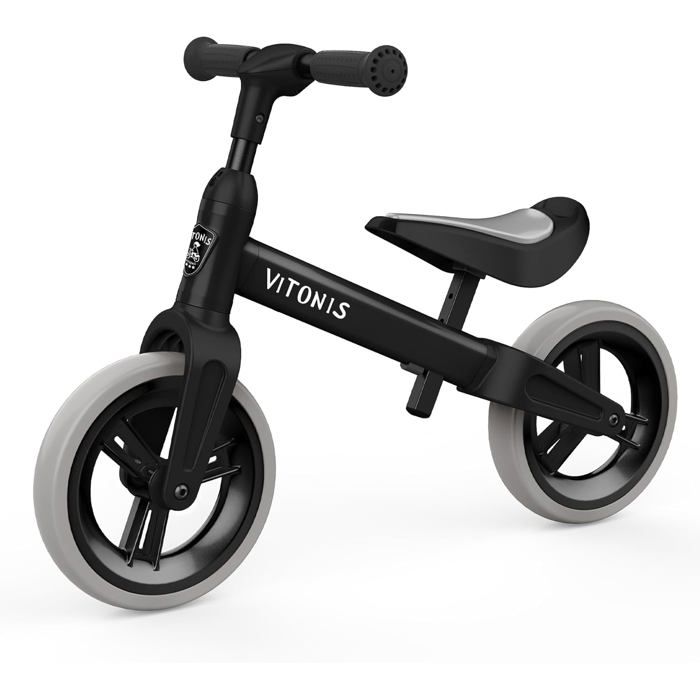 Draisienne Enfant Sans Pédales 1,5-4 Ans – Cadre Acier, Selle Et Guidon Réglables, Jusqu’à 25 Kg, Sécurité Antivol 135°