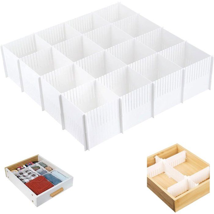 Séparateurs de tiroir 38x11 cmlot de 10coupables sur mesureorganisateur rangement pour sous-vêtementschaussettesaccessoires