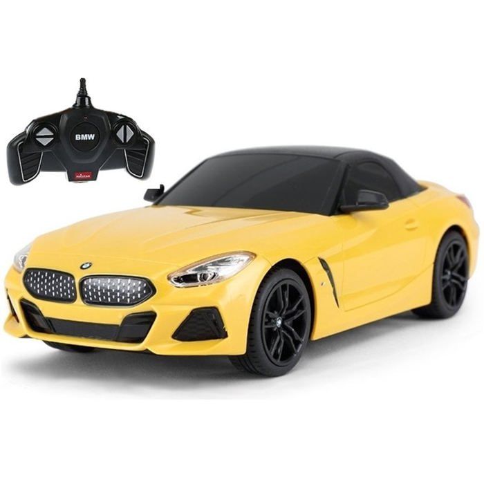 Remote Control Car R/C BMW Z4 Roadster Rastar 1:18 Yellow