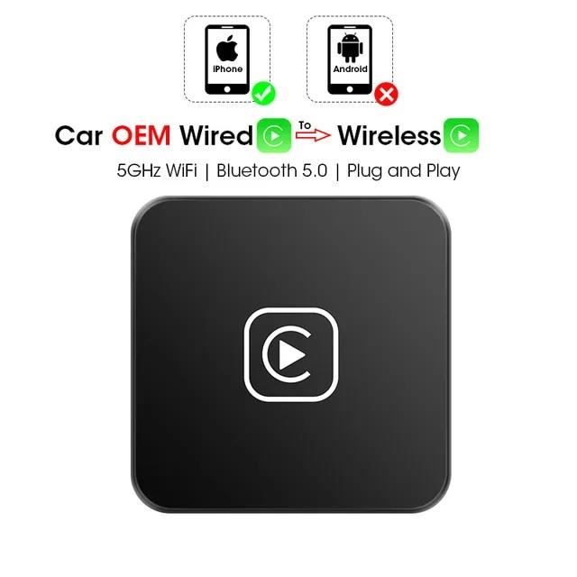 Pour Carplay - JMCQ-Boîtier Carplay AI Filaire à Sans Fil, Android Auto,  Pour Toyota Mazda Nissan Kia Audi Be - Cdiscount Auto