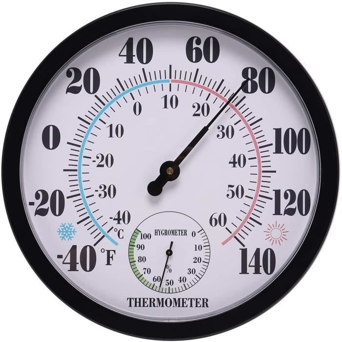 1 Mini Hygromètre Thermomètre D'intérieur, Jauge D'humidité Avec
