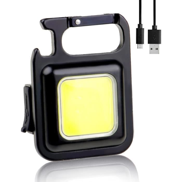 2 en 1 Mini lampe de poche,USB LED rechargeable Mini torche Lumière for