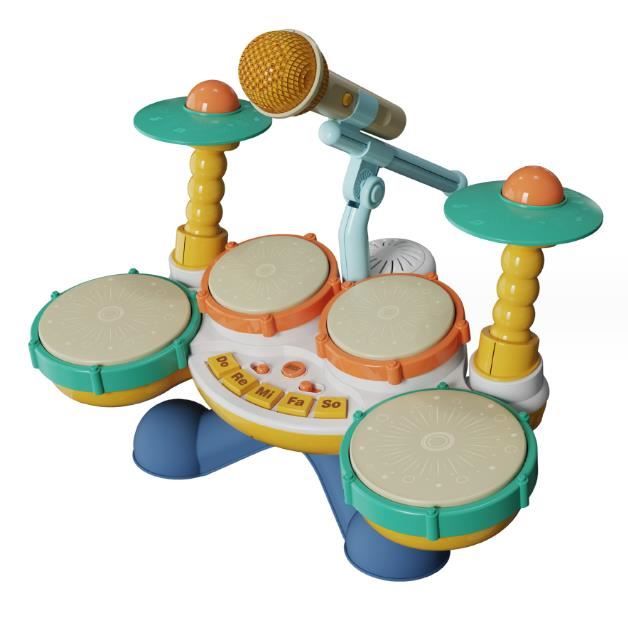 Jouet Bebe 1 an - Instruments de Musique Enfants Tambour Enfant Jouet 1 2  an Jeux Cadeau Enfant 1 2 an pour Bebe Filles Garçons - Cdiscount Jeux -  Jouets