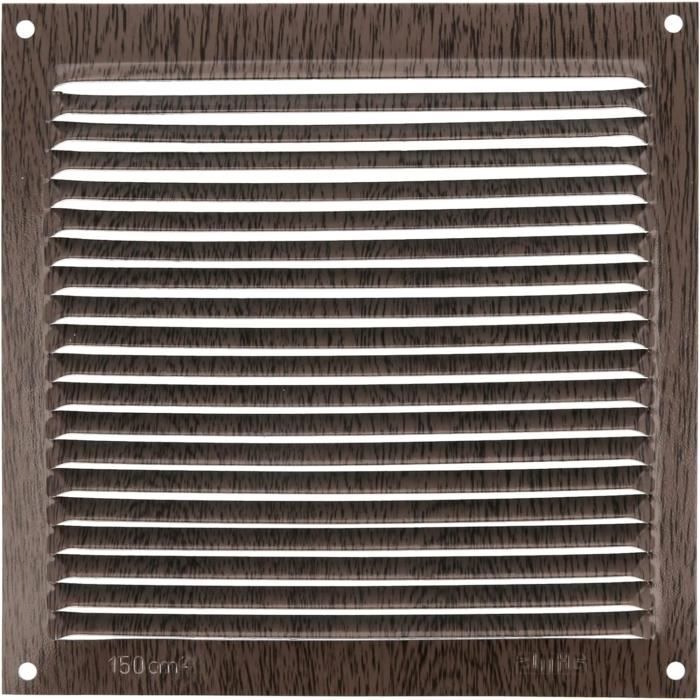 Grille de ventilation carrée en Aluminium Grilles d'aération pour ...