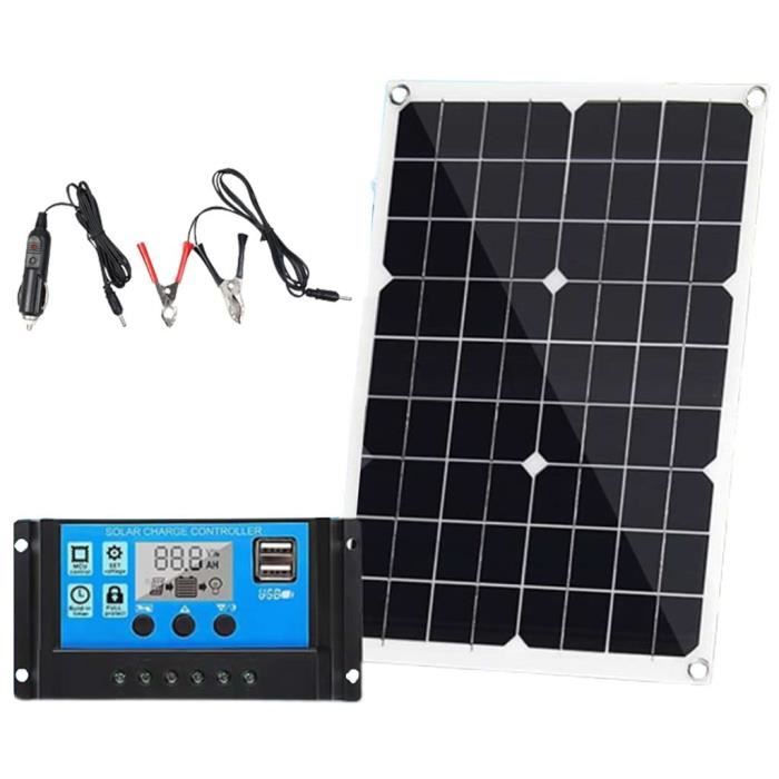 Panneau photovoltaïque 120W (12V) - cellules monocristallines, cadre aluminium anodisé, rendement >80% devis sous 24h