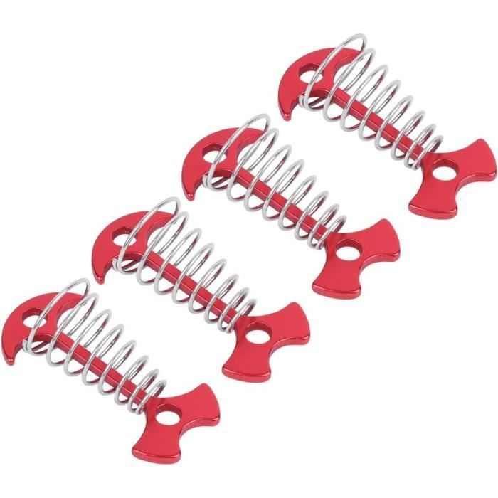 SWAWIS 8 Pièces Ancrages Au Sol Trampoline - Piquets Fixation Acier Spirale Avec Accessoires - Tentes Et Abris