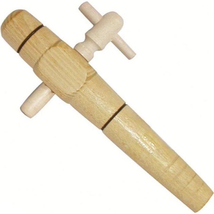 Robinet En Bois Bouchonnerie Jocondienne - Lot De 6,5 Pièces, Couleur Beige, Dimensions 11,5 X 25 X 3 Cm