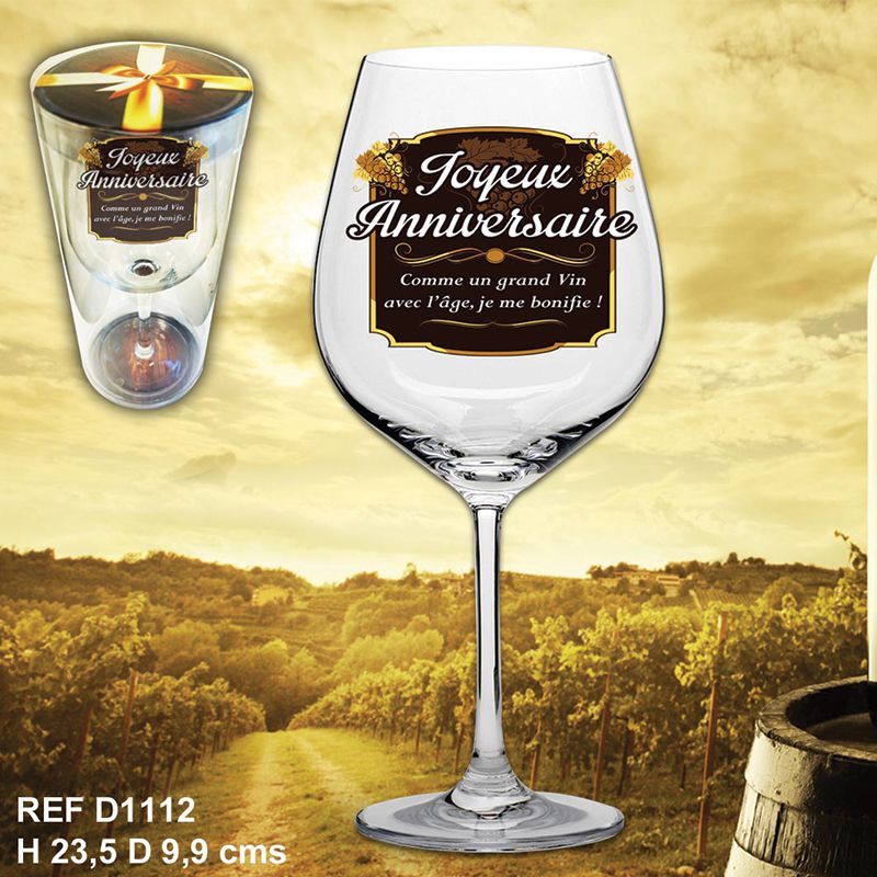 Verre A Vin Anniversaire Cdiscount Maison Verre A Vin Anniversaire Cdiscount Maison