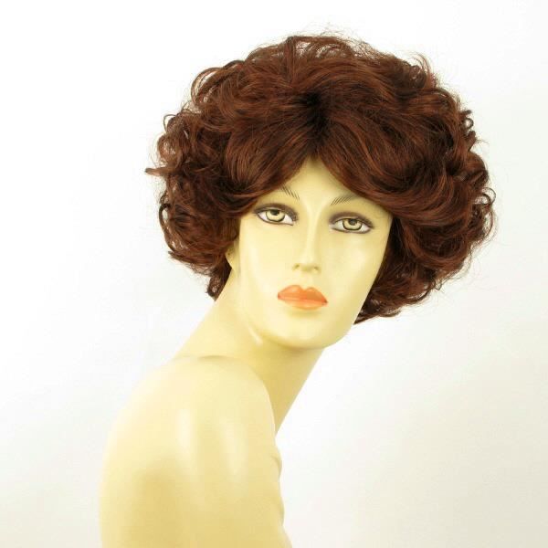 Perruque Longue Synthétique WENDY 627C - Couleur Chocolat Méché Cuivré - 60 Cm - Neuf