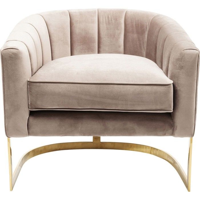 Fauteuil Pure Elegance velours Kare Design Fauteuil Pure Elegance velours Kare Design