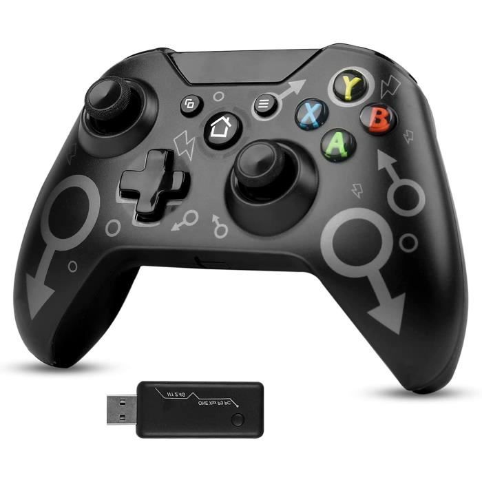 Manette Xbox 360 Sans Fil Compatible Pc Avec Recepteur Sans Fil