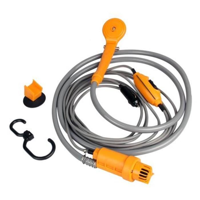 Douche De Camping Portable 12v Avec Pompe Immergée