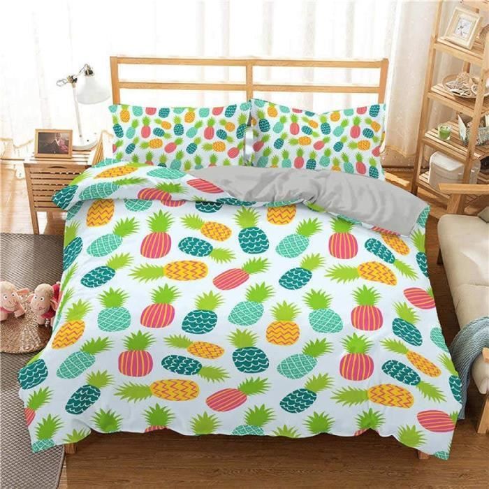 Acheter Parure de lit Indochine avec housse de couette et taie d'oreiller, impression 3D, pour lit king size et queen size, pour garçons et adultes