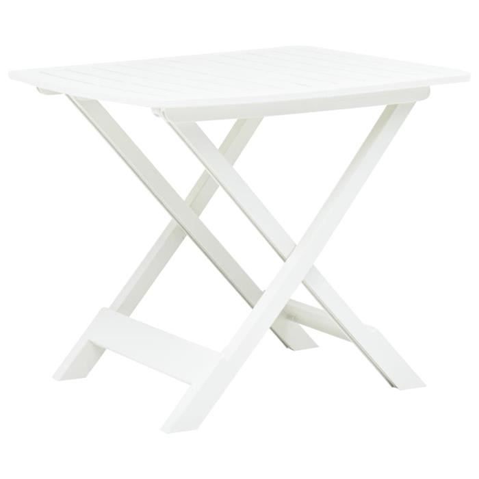 Table de jardin pliable vidaXL Dessus de table à lattes