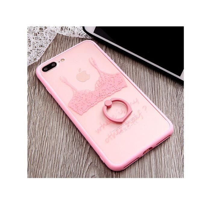 coque iphone 7 avec bague support