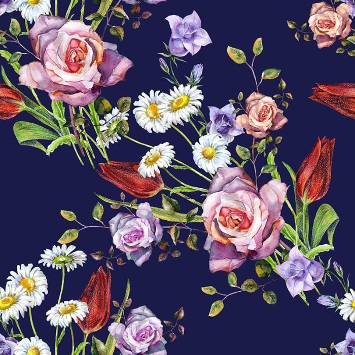 Tissu fleuri pour robe hotsell
