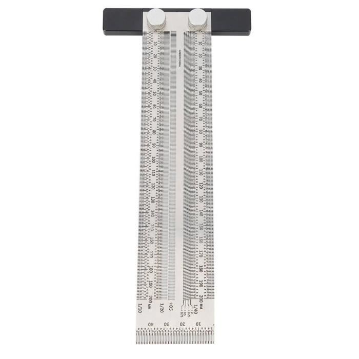 Règle De Marquage à Ultra Précision En Acier Inoxydable Pour Le Travail