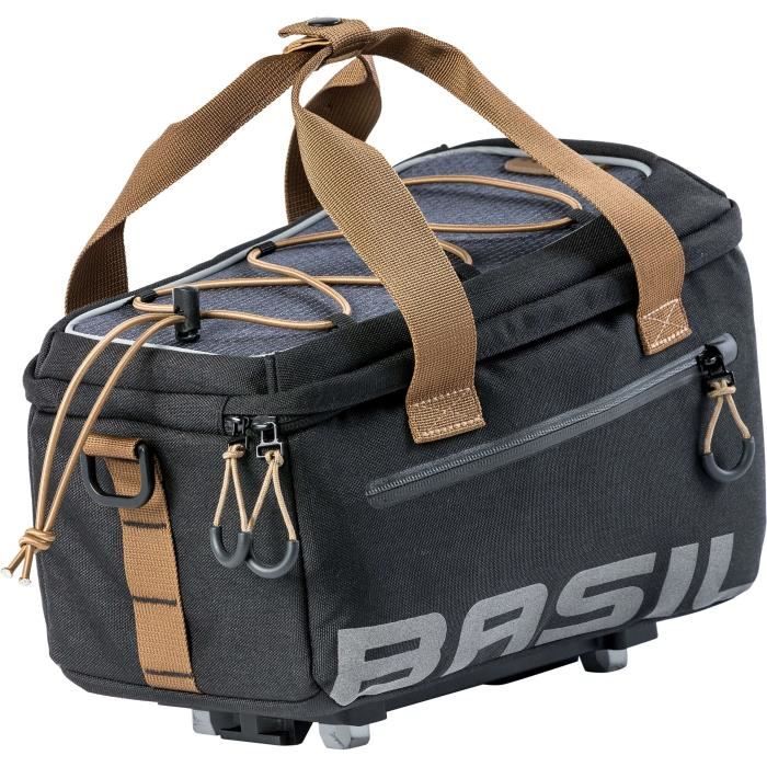 Sac à dos - BASIL - Miles Trunkbag MIK - Imperméable - 7L - Noir