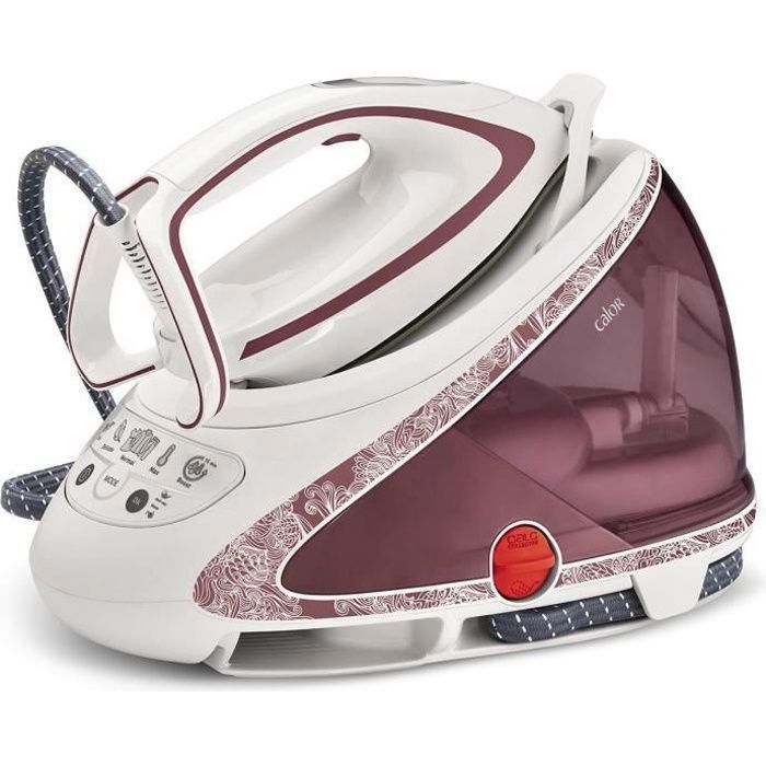 Bundle of Calor Pro Express Ultimate Centrale Vapeur Haute Pression 7.3 bars Fonction Pressing 490 gmin Fabrique en France GV9560C0 + Calor Rasoir anti peluches rechargeable JA7002C0 Trust - vue 5