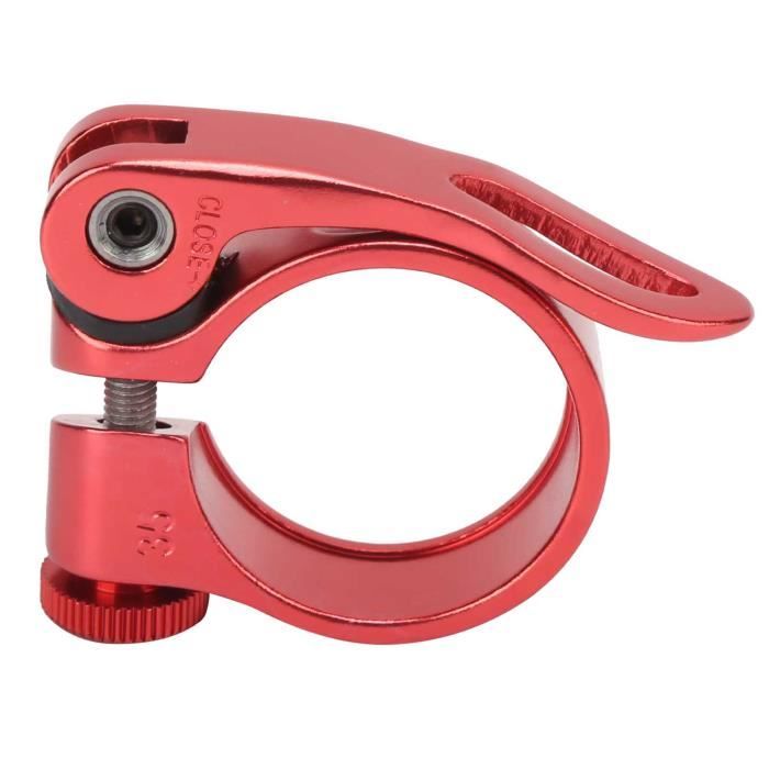 Collier De Serrage Selle Vélo Houson 31,8mm - Alliage Aluminium Noir