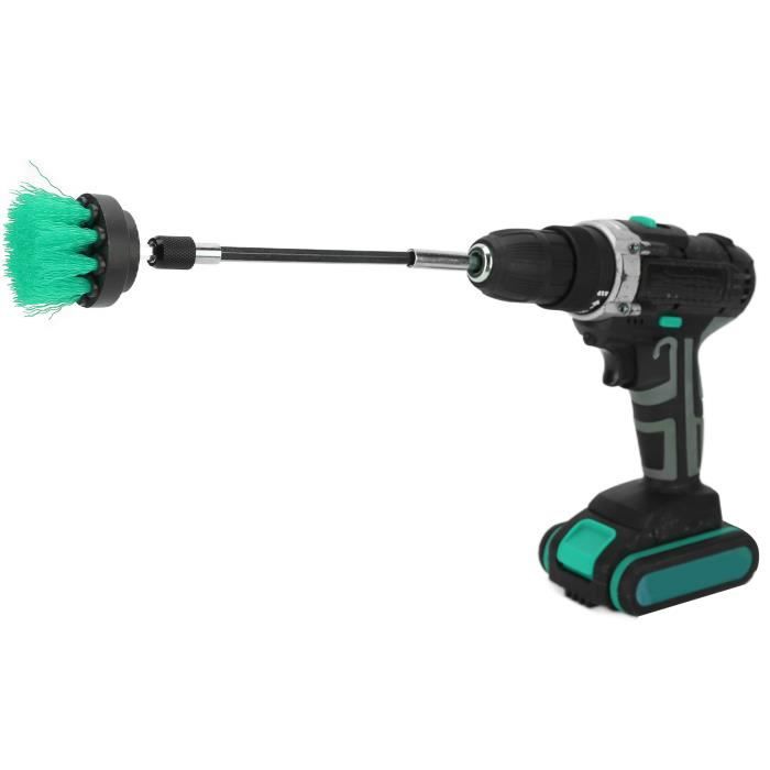 Drill Cleaning Scrub Brushes Kit, Electric Nylon Drill Brushes