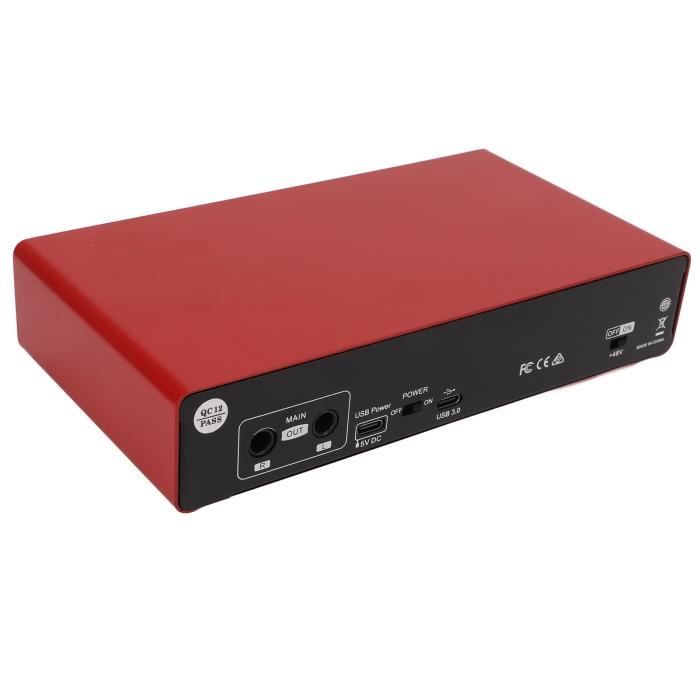 Carte Son Bluetooth Live, Mixeur Audio, Effets Sonores pour la Diffusion en Direct
