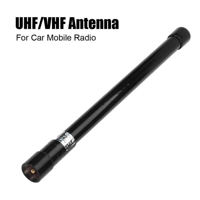 TMISHION Antenne Radio VHF Antenne VHF KRA-26 136-174mHz Pour Radio Kenwood TK-2000E TK-200E TK