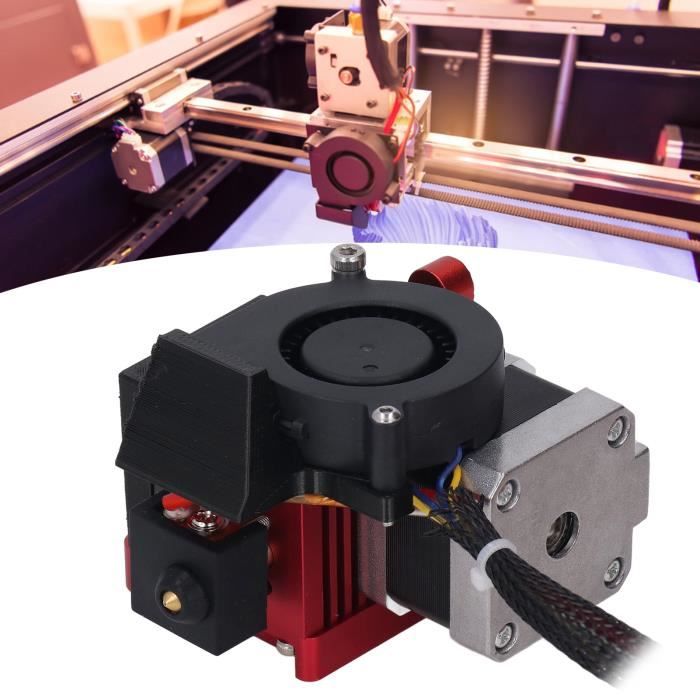 Kit Extrudeur MK8 Pour Imprimante 3D Prusa I3 - Moteur NEMA 17, Buse 0.4mm, Chauffage 40W - Améliore L'impression - 12