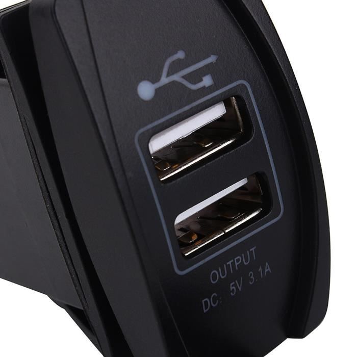 Prise Allume-cigare Quadruple Ring Automotive – Avec Analyseur De Batterie – 12V Pour Voiture, Camping-car
