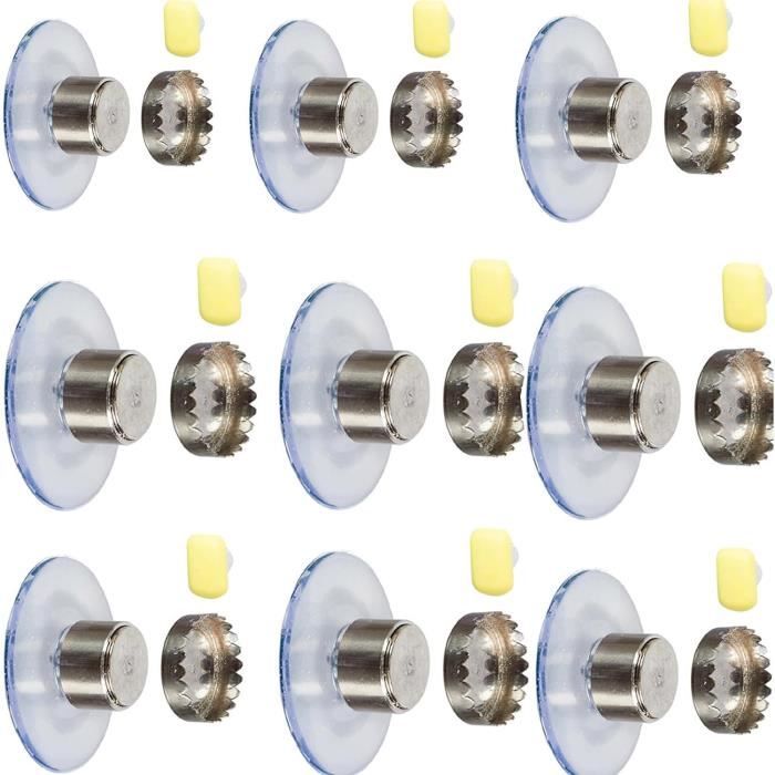 Porte-savon Magnétique Design Pour Salle De Bain - Chrome Argenté - Neuf