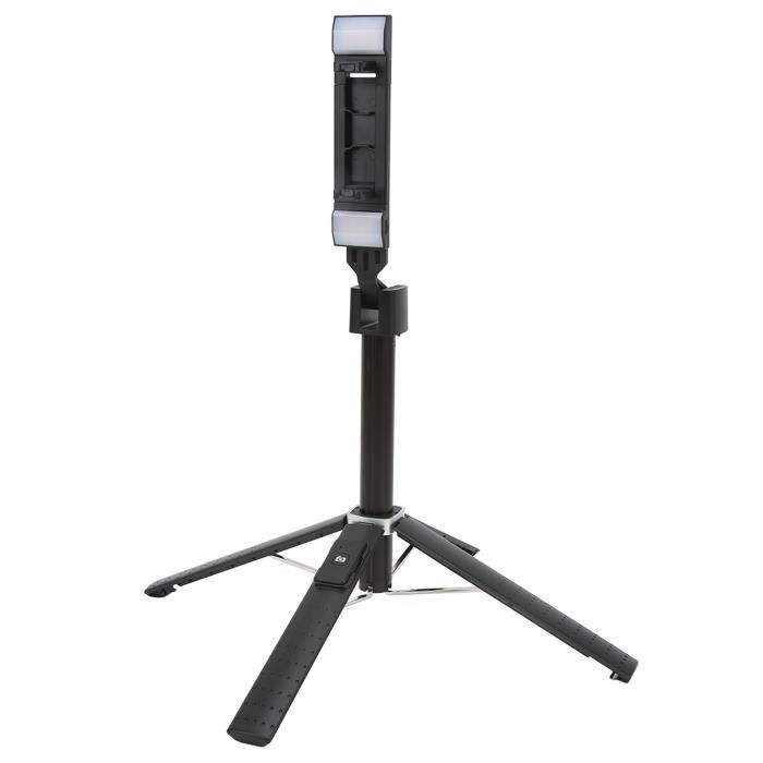 Generic Trépied Perche à Selfie Bluetooth, Télécommande Sans Fil, Multifonctionnel, Extensible, Support De Téléphone Portable, Diffusion