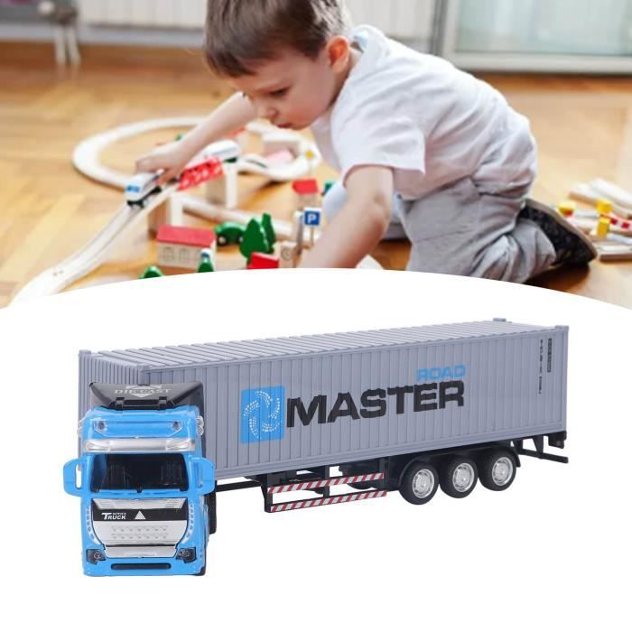 Camion porte-conteneurs VVIKIZY - Modèle 1:48 - Jouet en alliage et