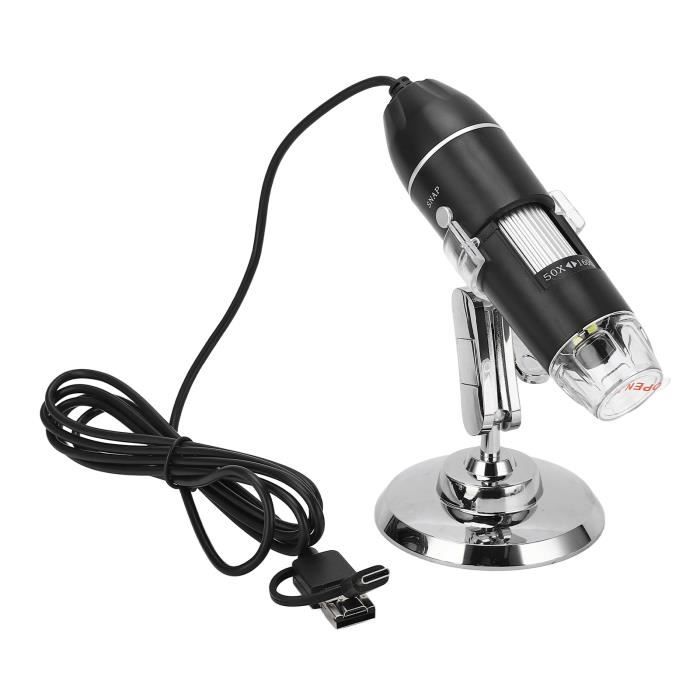 LAN Microscope Usb Microscope Numérique 3 En 1 Port Usb Hd 1600X