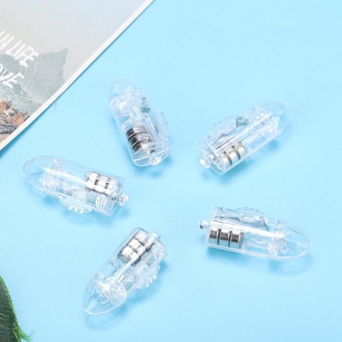 10 pcs Mini Lumières LED, Mini Lampe LED avec Batterie, Petite Lampe LED pour Bricolage Artisanal, Modèle de Jouet Micro Lumière LED, pour Décoration de Fête, Construction de Modèles