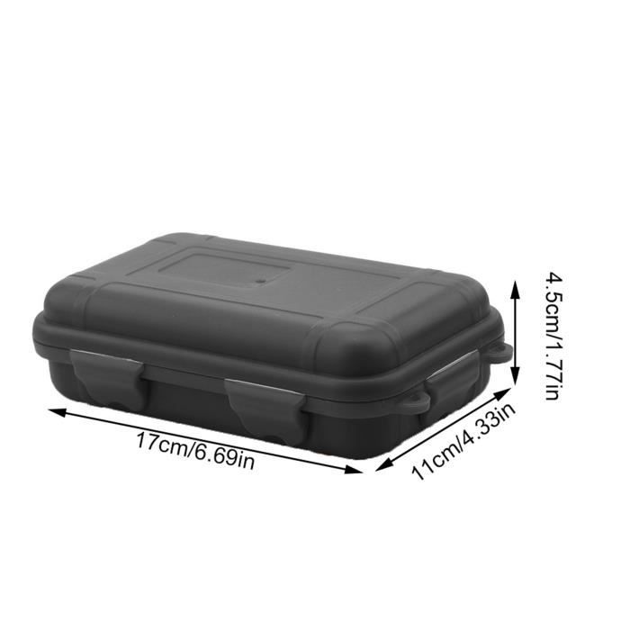 Boîte Étanche Antichoc Hominas - Pour Outdoor, Pêche, Camping (3 Tailles)