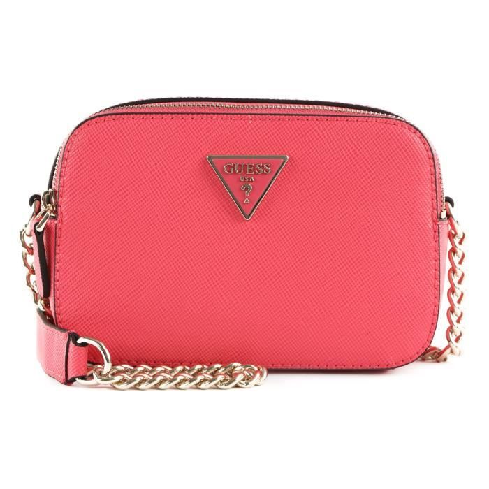 GUESS Noelle Crossbody Camera Magenta [226818] -  sac à épaule bandoulière sacoche