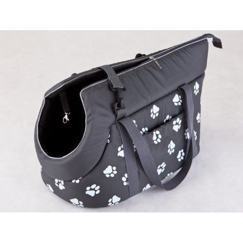 Comparer les prix de HobbyDog Karlie TOR gwl2 de transport chat Sacoche, Taille 22 x 20 x 36 CM, gris avec pattes - TORGWL2
