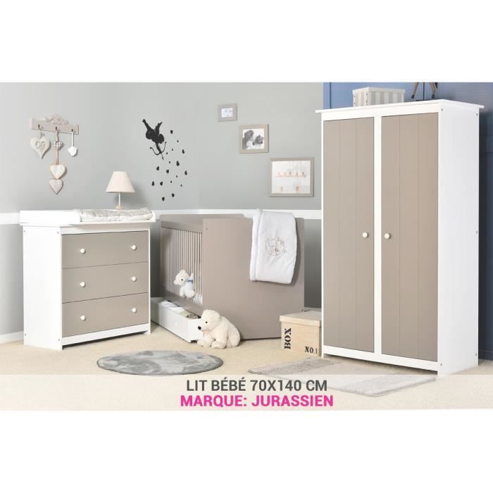 Chambre Bebe Blanche Avec Lit 70x140 Et Son Tiroir Cdiscount Puericulture Eveil Bebe Chambre Bebe Blanche Avec Lit 70x140 Et Son Tiroir Cdiscount Puericulture Eveil Bebe