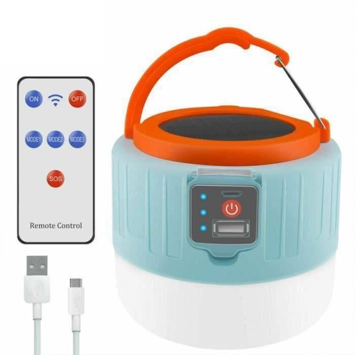 Lanterne De Camping LED Rechargeable USB - 10000 Lumens, étanche IP44, Batterie 18650
