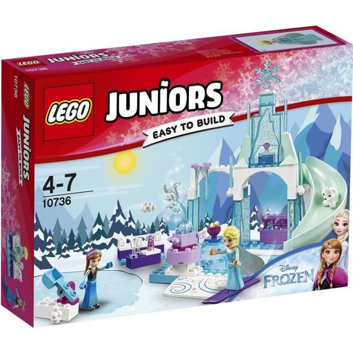 LEGO® Juniors 10736 LAire de Jeu dAnna et Elsa Reconditionné - Lego reconditionné disponible sur Cdiscount Seconde Vie