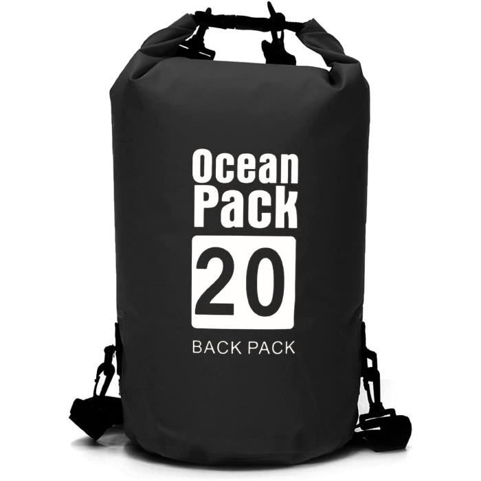 Sac Étanche, Dry Bag 10L 20L 30L A Vec Sangle Réglable, Idéal Pour Sac Étanche, Dry Bag 10L 20L 30L A Vec Sangle Réglable, Idéal Pour
