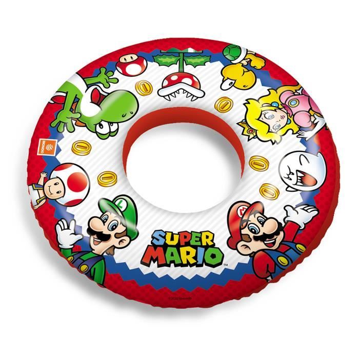 Bouée - MONDO - Super Mario - 50 cm - Enfant - Garçon - Rouge et blanc