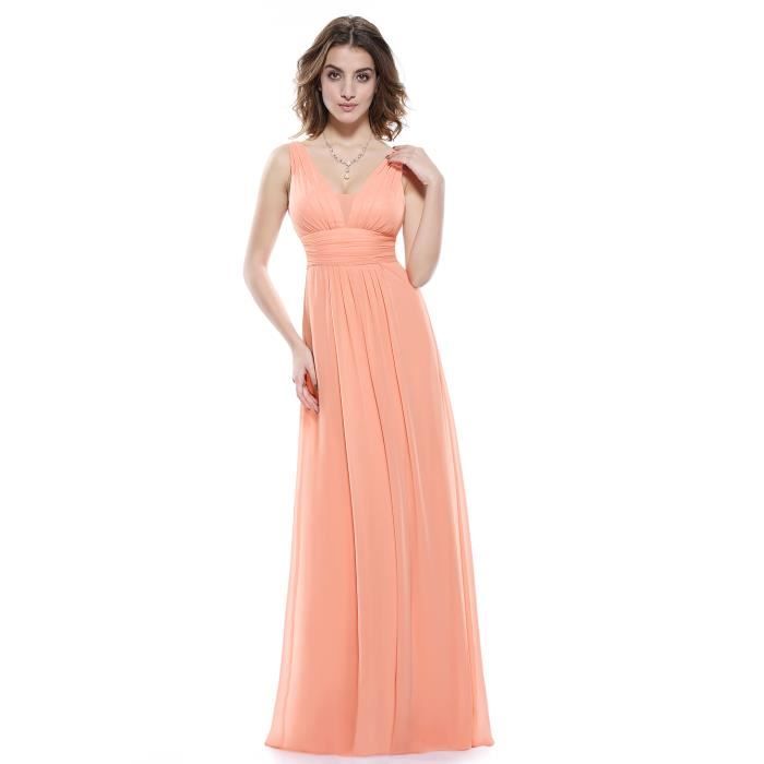 robe corail longue