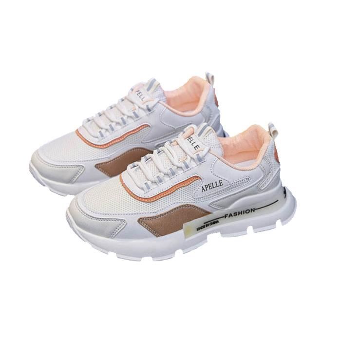 KS™ Baskets pour femmes Chaussures de sport à la mode colorées