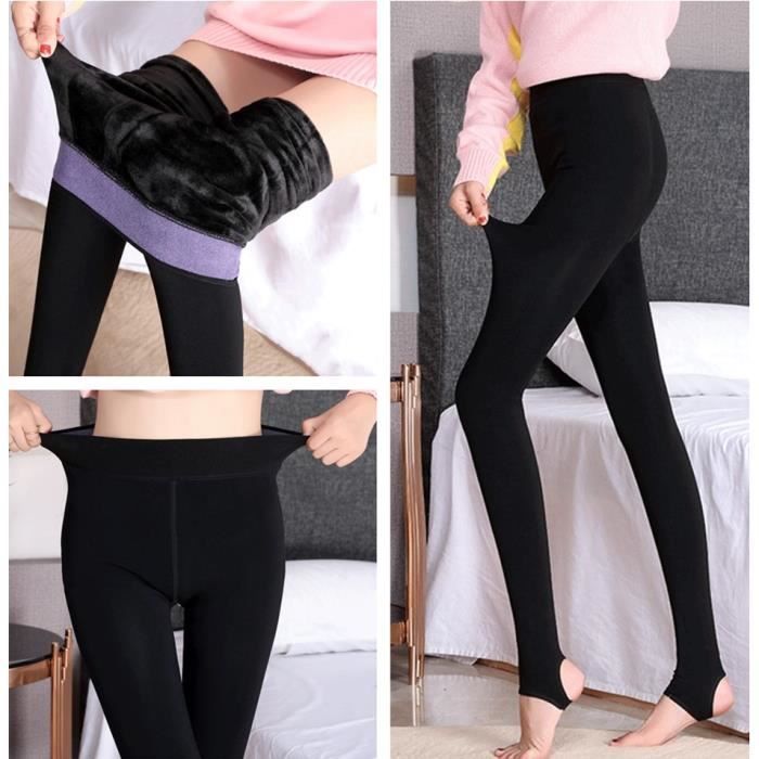 legging noir epais